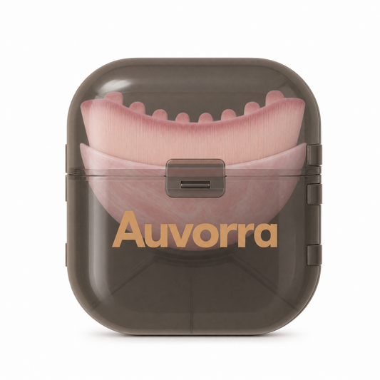 Auvorra SculptBrush — Rose Quartz Edition