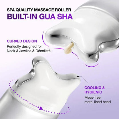Built-in gua sha applicator